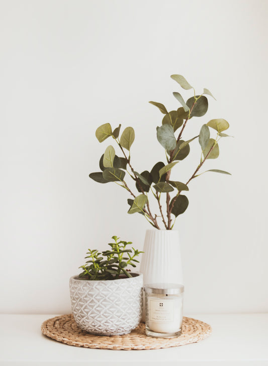 Self-Care with a scented candle by Bizzour Decor