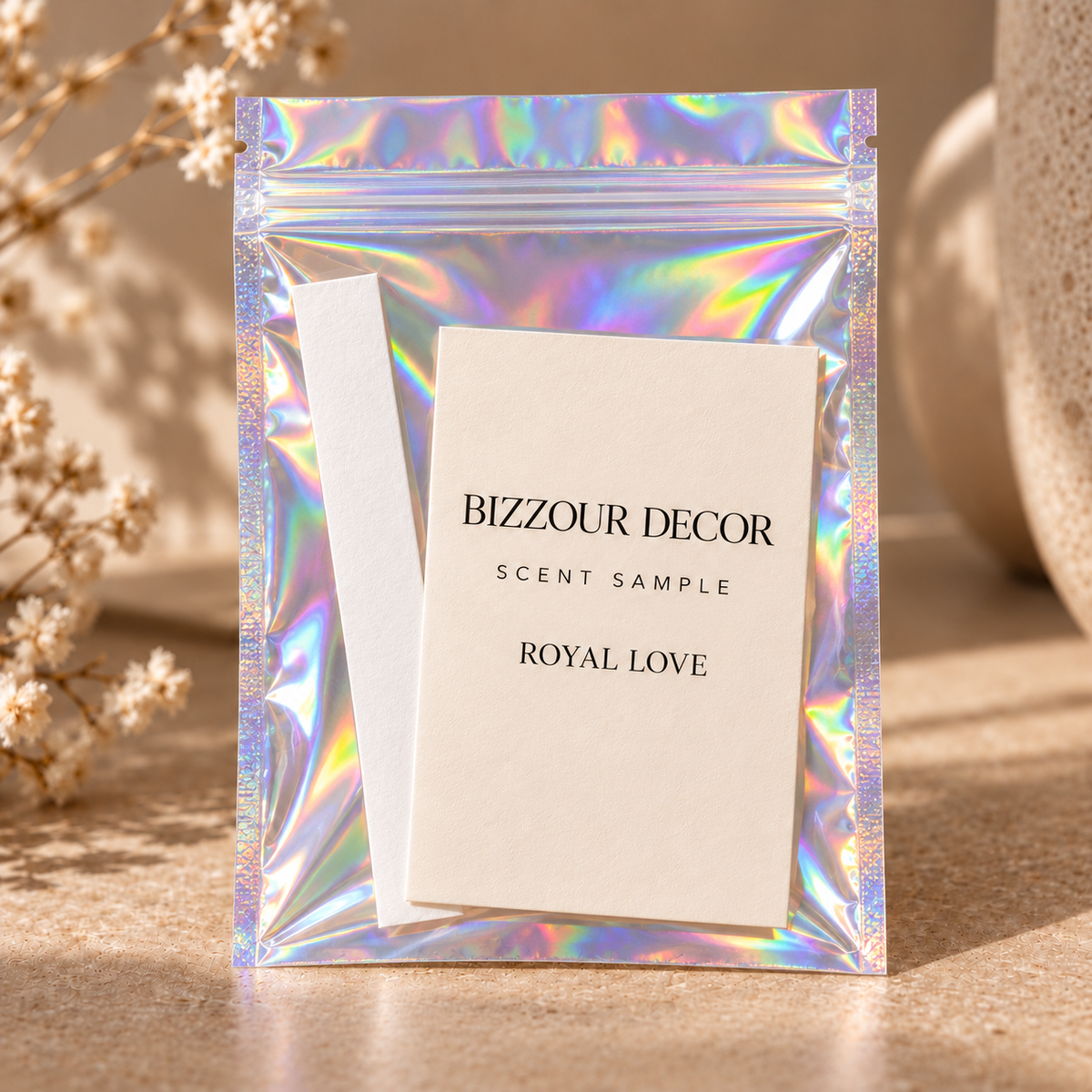 Candle Scent Sample Card — Choose Your Scent