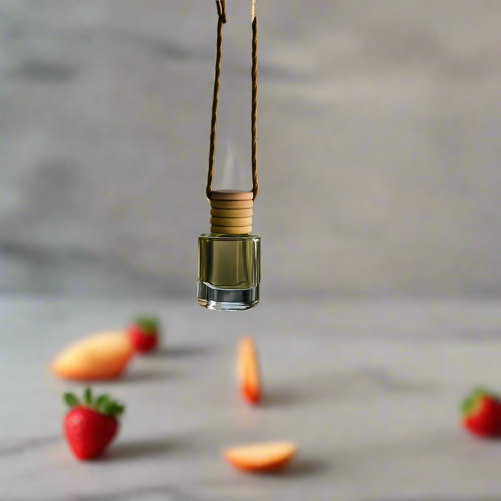 Strawberry Peach Champagne Car Freshener