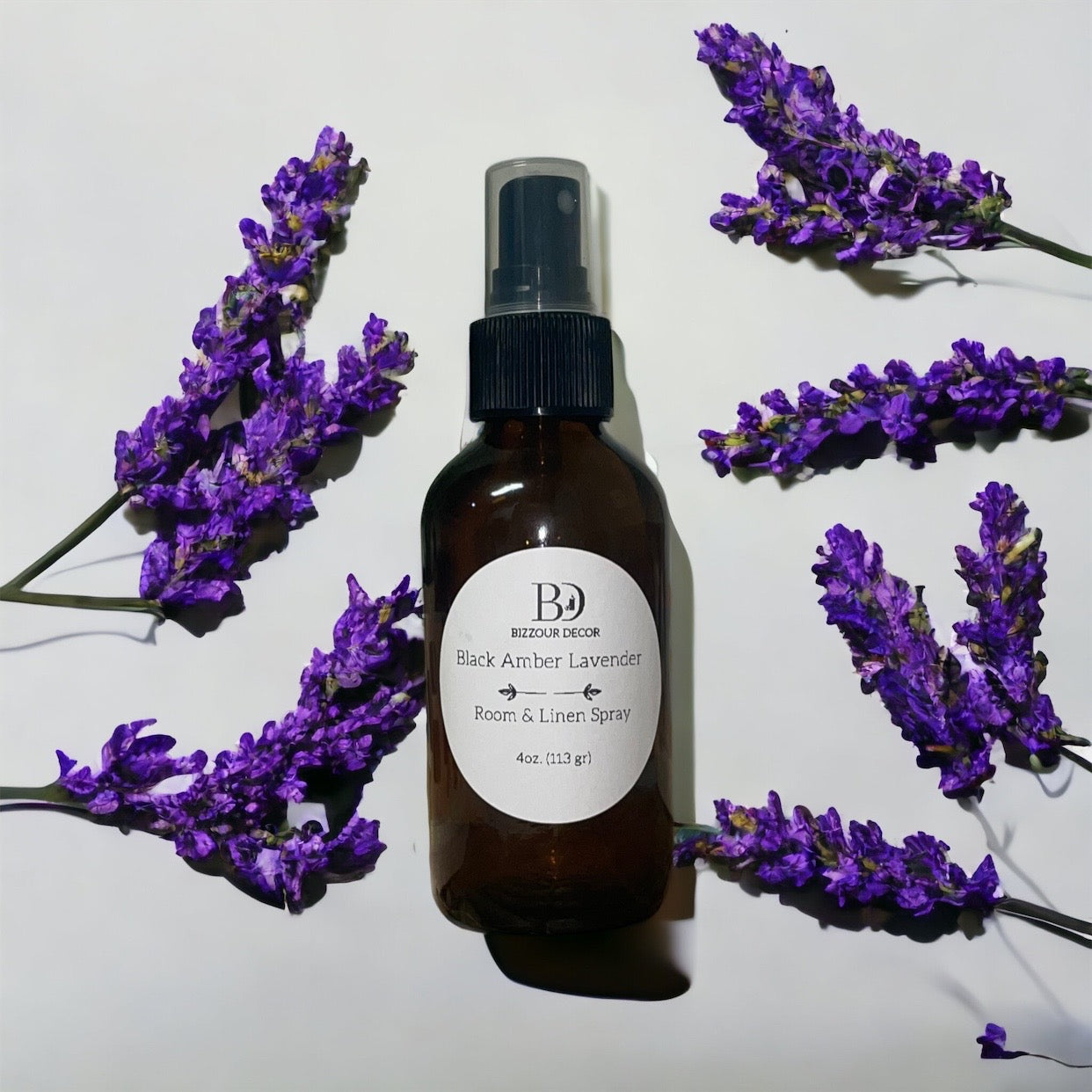 Black Amber Lavender room spray