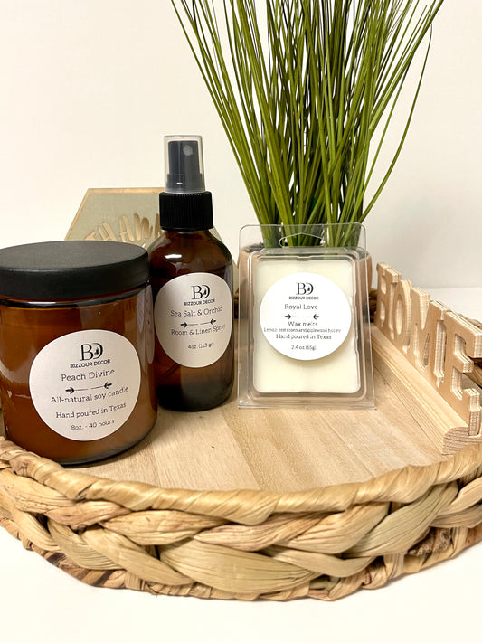 Creating a Comfortable and Relaxing Home: Introducing Our Premium Candles, Wax Melts, and Room Sprays