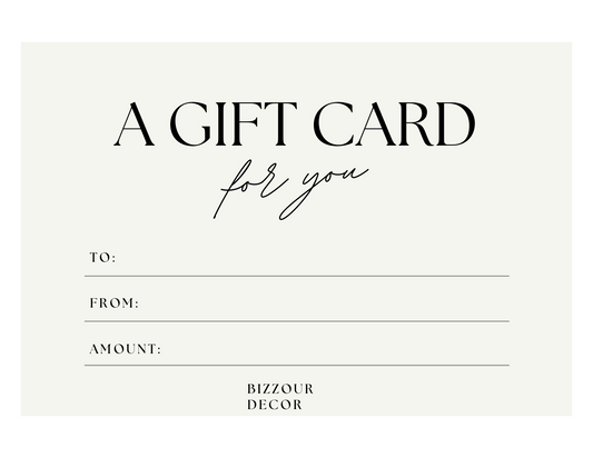 Bizzour Decor Gift Card