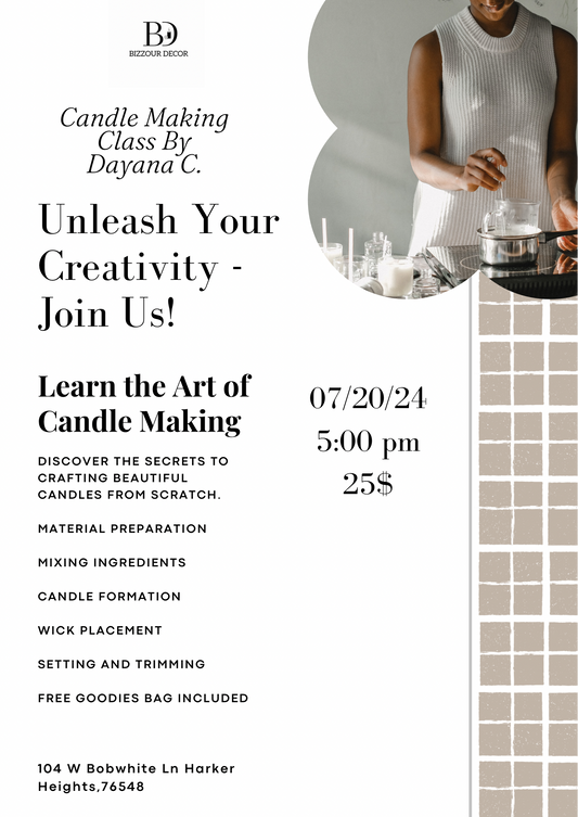 Candle Making Workshop