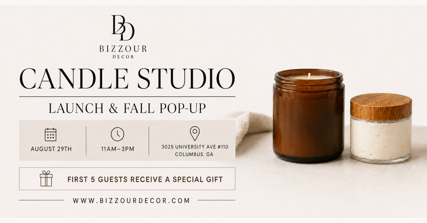 Fall Pop-Up Event Bizzour Decor Columbus , GA