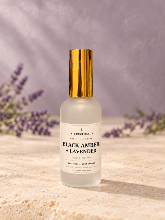 Black Amber & Lavender Room Spray