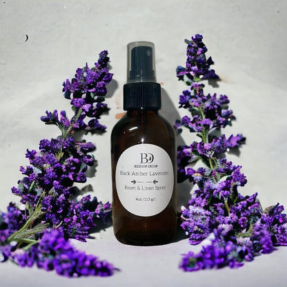 Black Amber & Lavender Room Spray