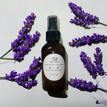 Black Amber & Lavender Room Spray